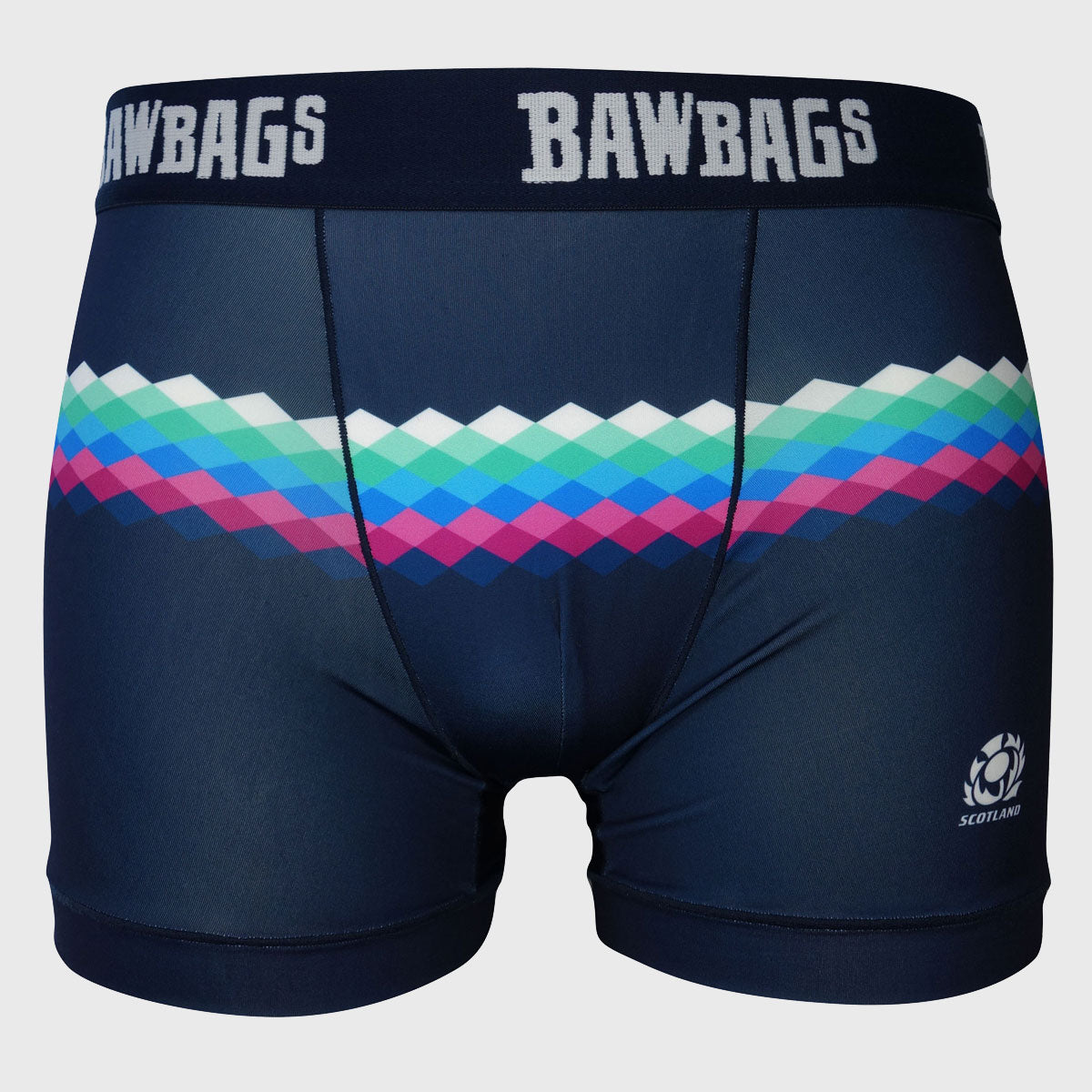 Bawbags Scotland Rugby Landscape Cool De Sacs Boxer Shorts