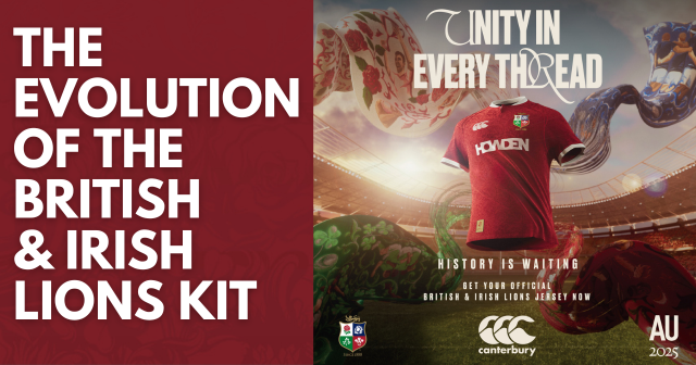 The Evolution of the British & Irish Lions Kit