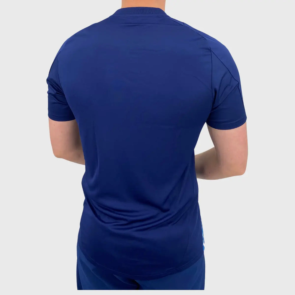 Adidas France Rugby Performance Tee Dark Blue - Rugbystuff.com