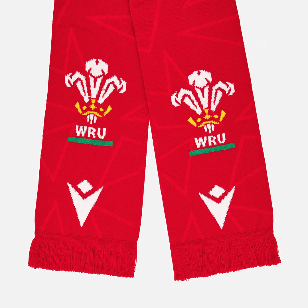 Macron Wales Double Layer Scarf - Rugbystuff.com