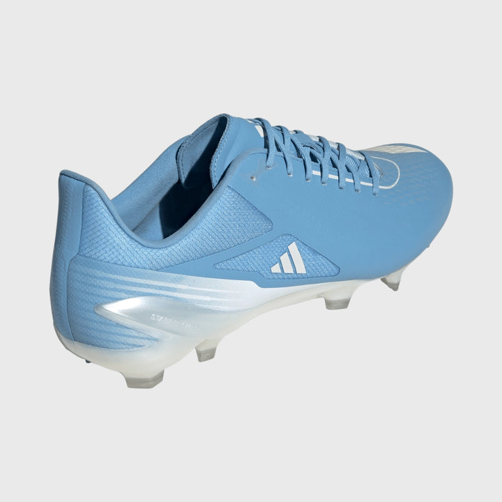 Adidas Adizero RS15 Pro FG Rugby Boots Light Blue - Rugbystuff.com