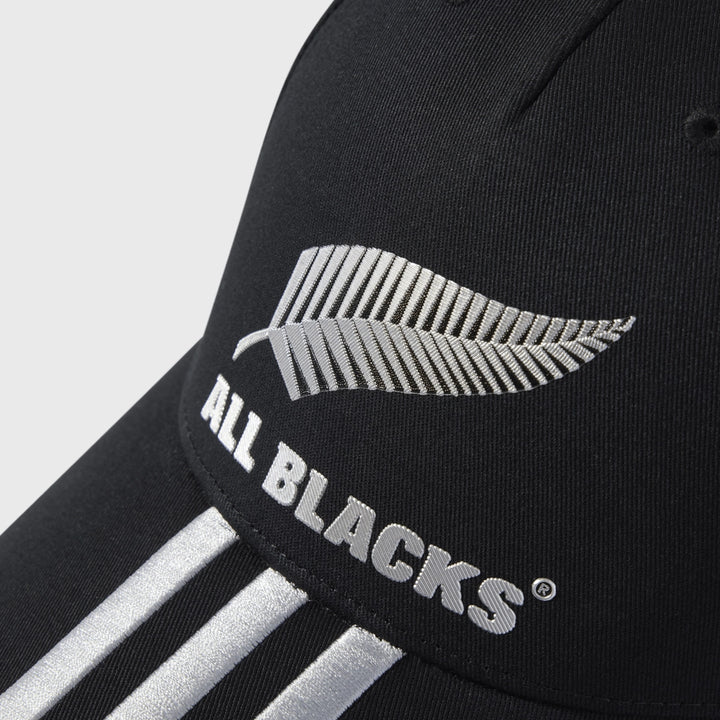 Adidas All Blacks 3 Stripe Cap - Rugbystuff.com