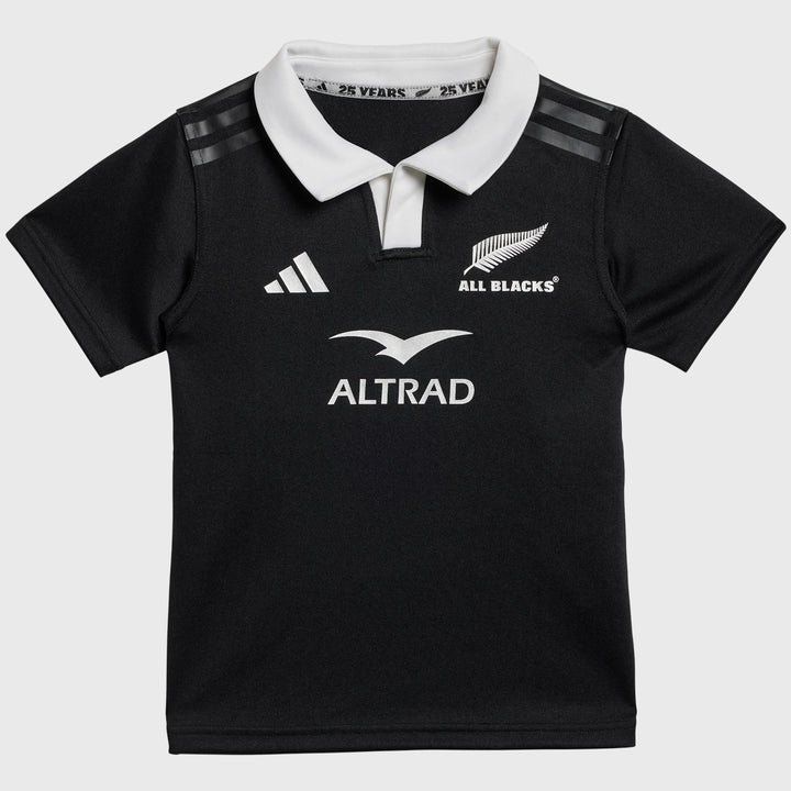 Adidas All Blacks Kid's Home Mini Kit 2024/25 - Rugbystuff.com