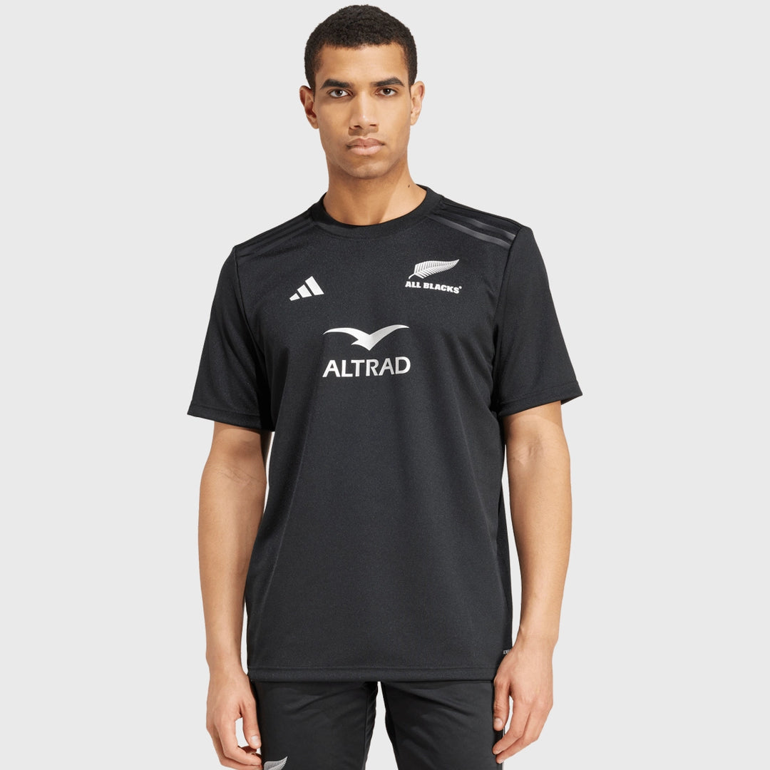 Adidas All Blacks Supporters Tee Black - Rugbystuff.com