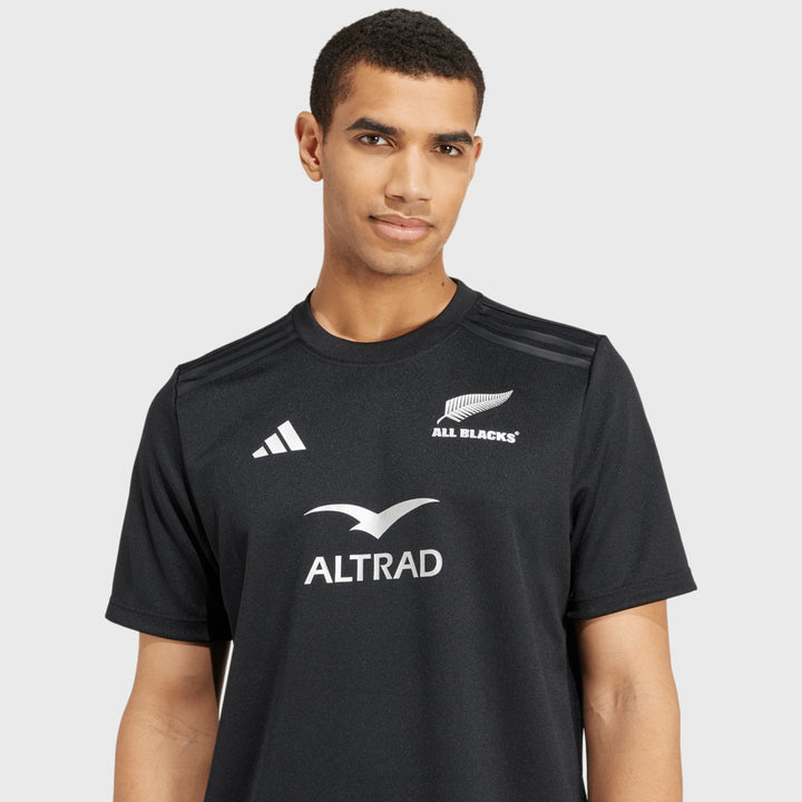 Adidas All Blacks Supporters Tee Black - Rugbystuff.com