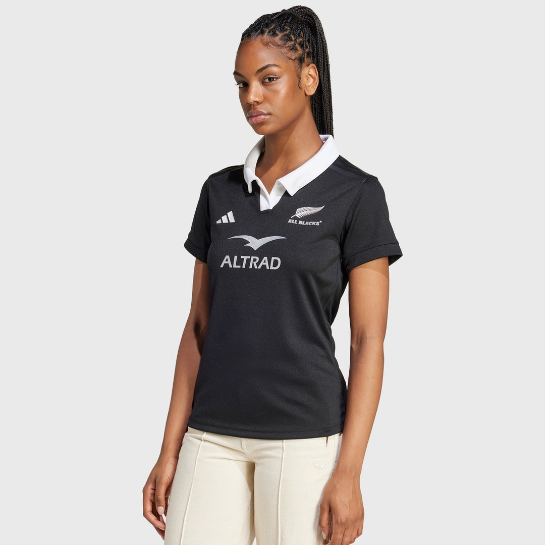 Adidas All Blacks Women s Home Replica Rugby Jersey 2024 25