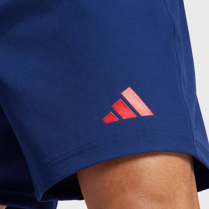 Adidas France Away Rugby Shorts Dark Blue - Rugbystuff.com