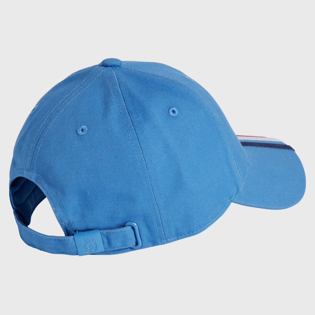 Adidas France Rugby Baseball Cap Focus Blue - Rugbystuff.com