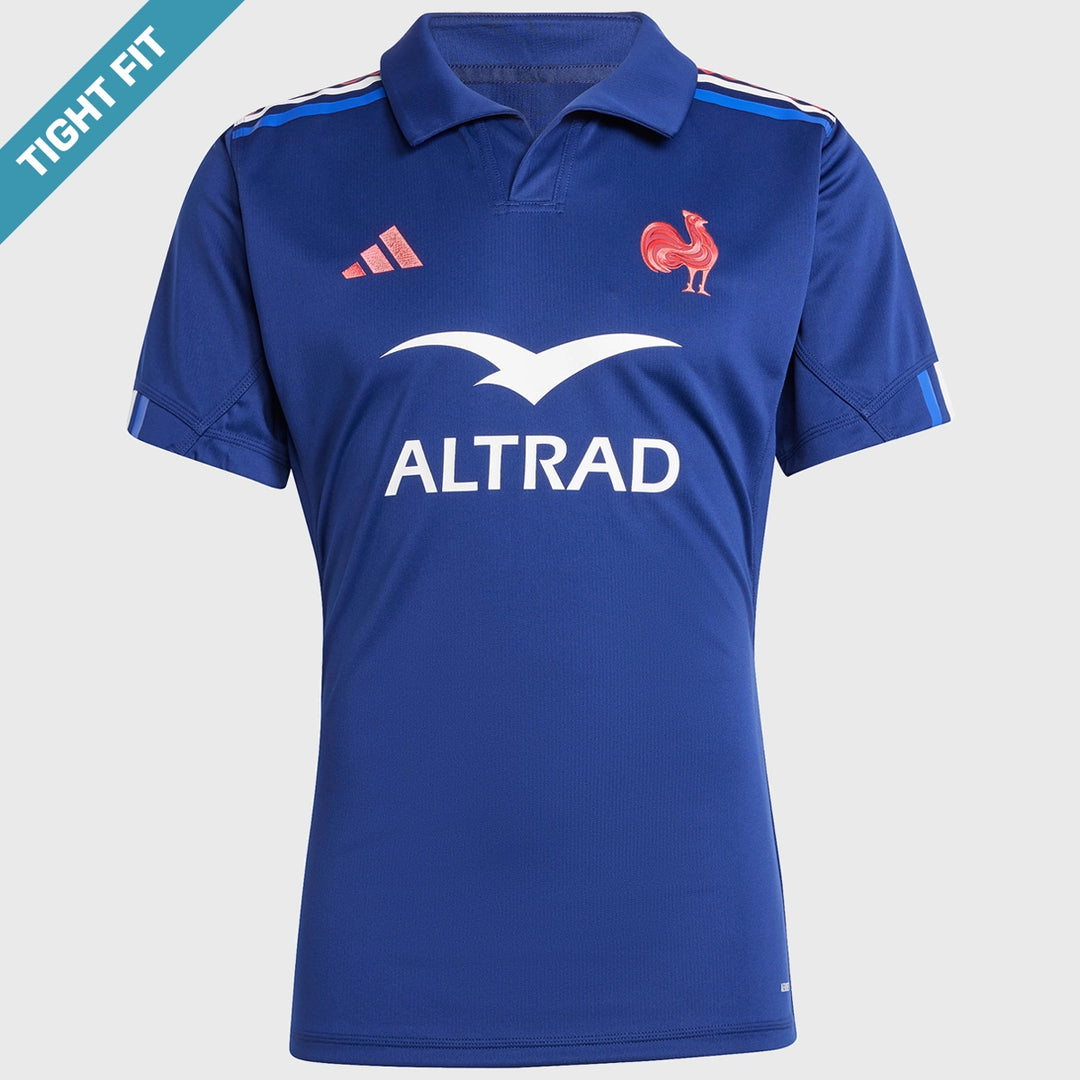 Adidas France Rugby Home Performance Rugby Jersey 2024/25 - Rugbystuff.com