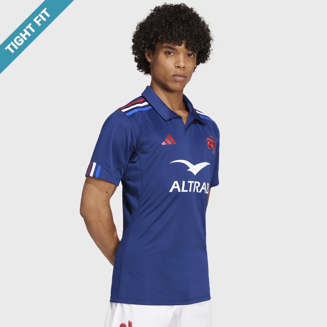 Adidas France Rugby Home Performance Rugby Jersey 2024/25 - Rugbystuff.com