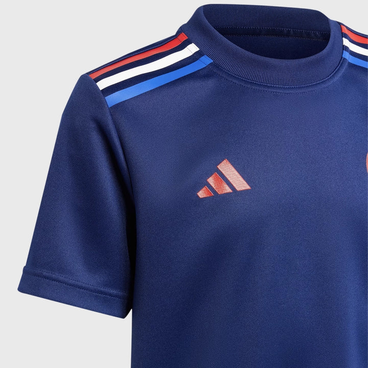 Adidas France Rugby Kid's Supporters Tee - Rugbystuff.com