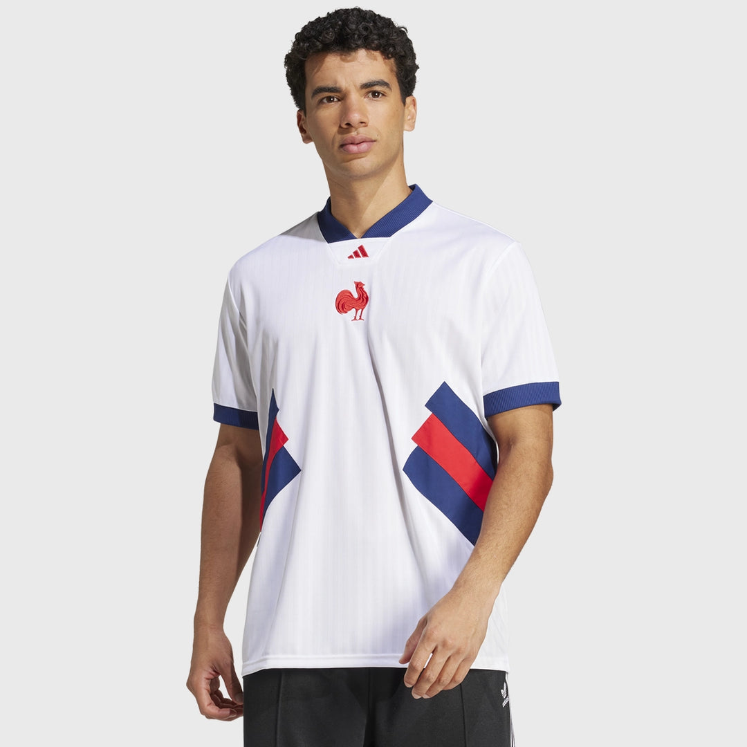 Adidas France Lifestyle Heritage Rugby Jersey - Rugbystuff.com