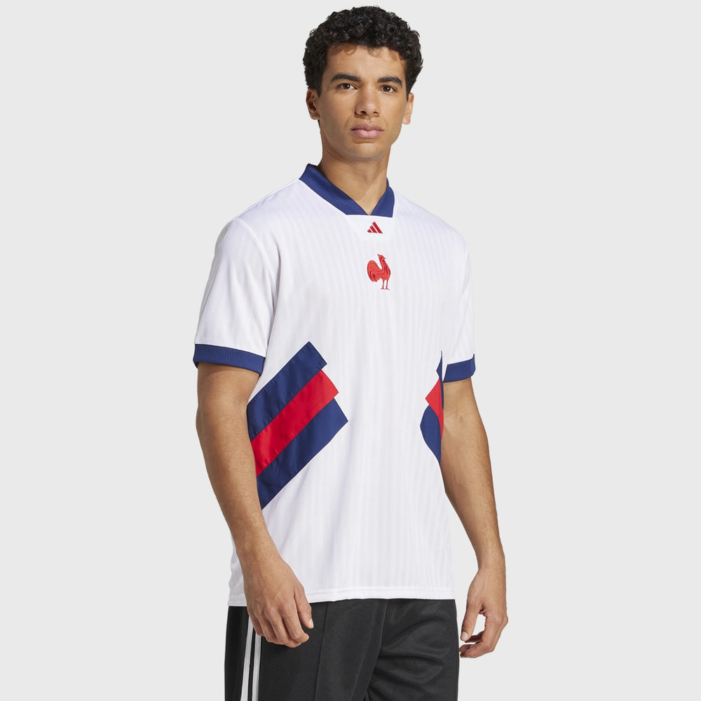 Adidas France Lifestyle Heritage Rugby Jersey - Rugbystuff.com