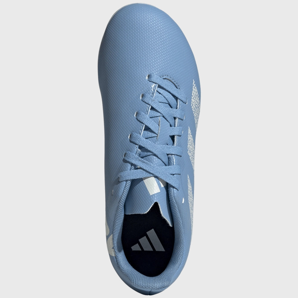 Adidas Junior SG Rugby Boots Light Blue - Rugbystuff.com