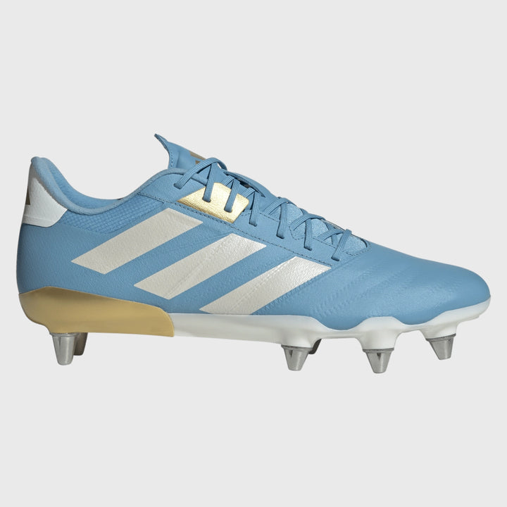 Adidas Kakari RS SG Rugby Boots Light Blue - Rugbystuff.com