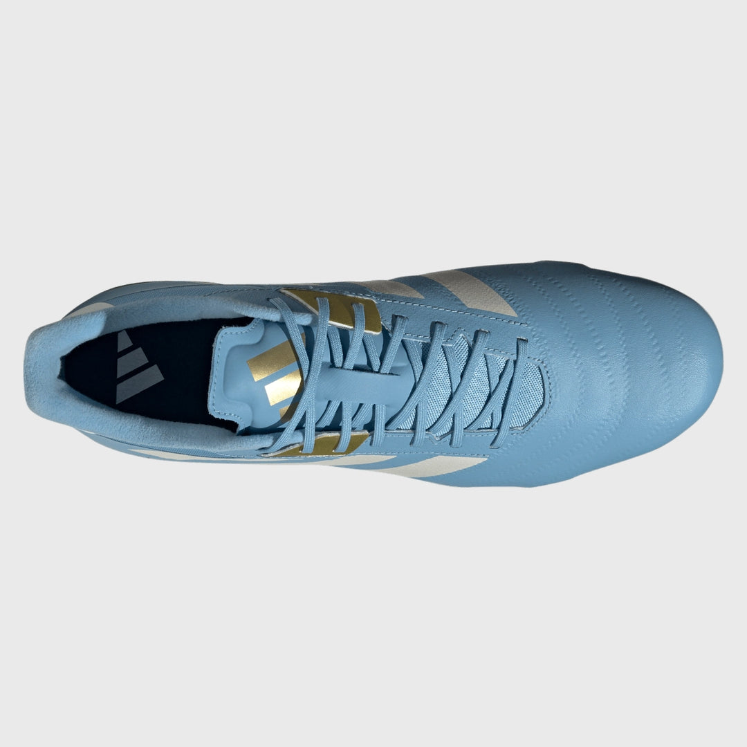 Adidas Kakari RS SG Rugby Boots Light Blue - Rugbystuff.com