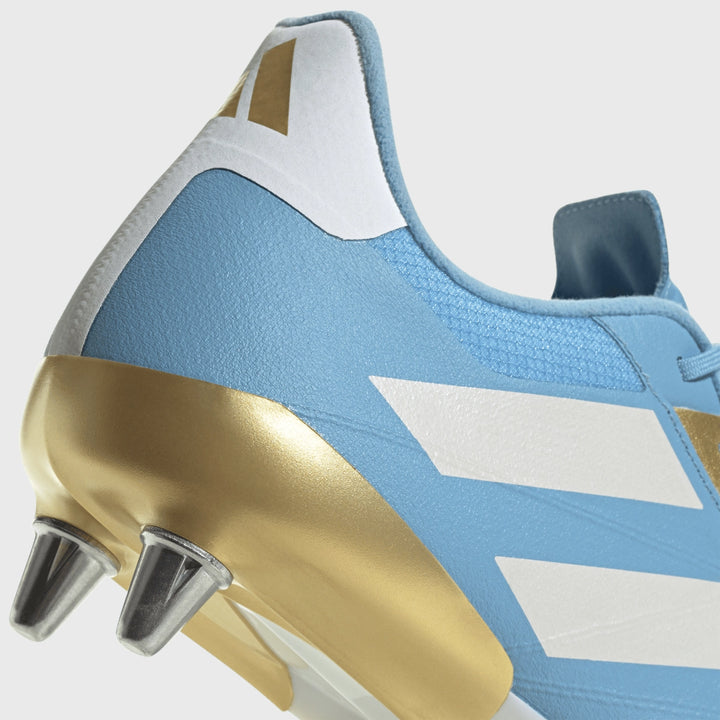 Adidas Kakari RS SG Rugby Boots Light Blue - Rugbystuff.com