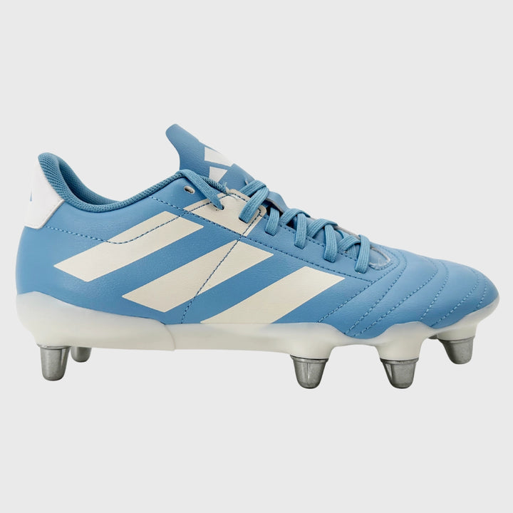 Adidas Kakari SG Rugby Boots Light Blue - Rugbystuff.com