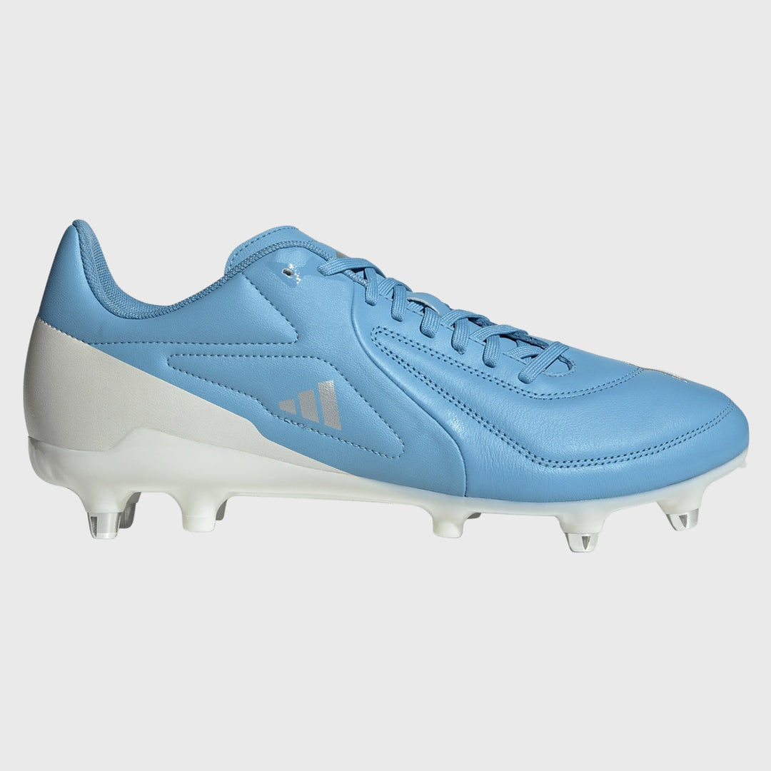 Adidas RS-15 Elite SG Rugby Boots Light Blue - Rugbystuff.com