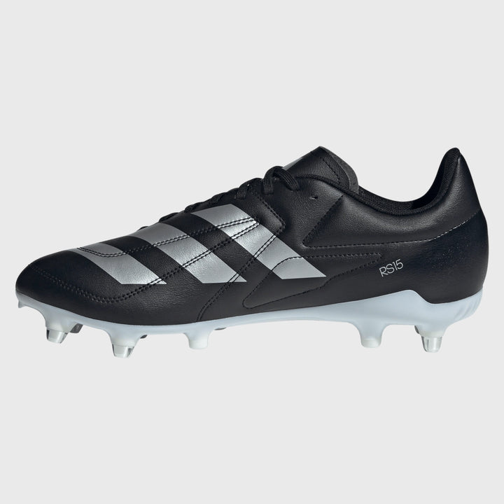 Adidas RS-15 SG Rugby Boots Black - Rugbystuff.com