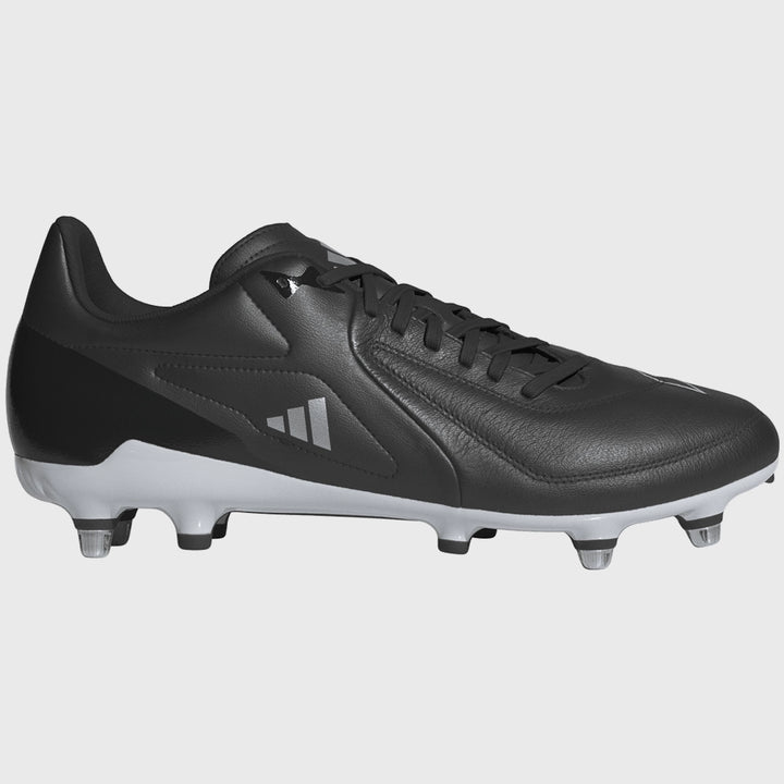 Adidas RS-15 Elite SG Rugby Boots Black - Rugbystuff.com