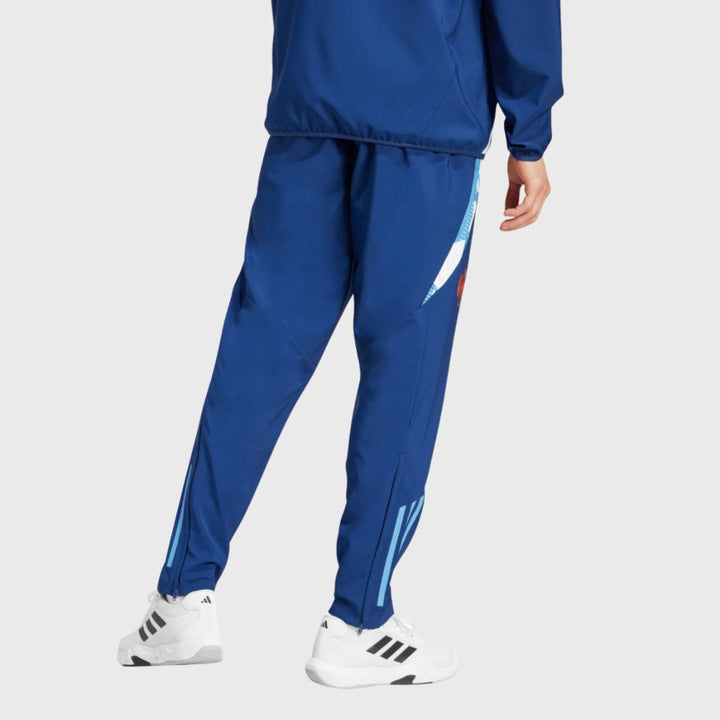 Adidas France Rugby Presentation Pant Dark Blue - Rugbystuff.com