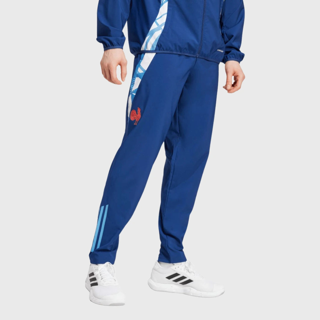 Adidas France Rugby Presentation Pant Dark Blue