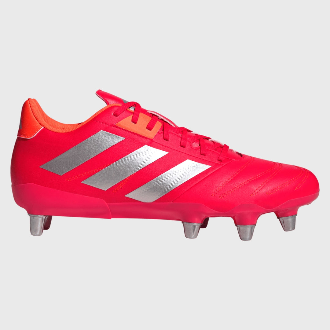 Adidas Kakari Elite Rugby Boots in Lucid Red