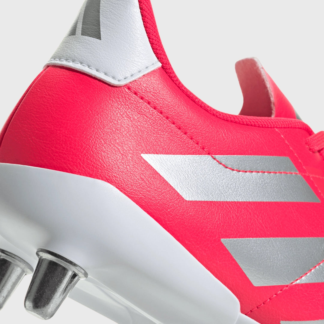 Adidas Kakari SG Rugby Boots Lucid Red - Rugbystuff.com