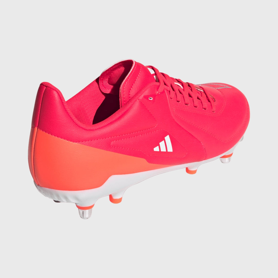 Adidas RS-15 Elite SG Rugby Boots Lucid Red - Rugbystuff.com