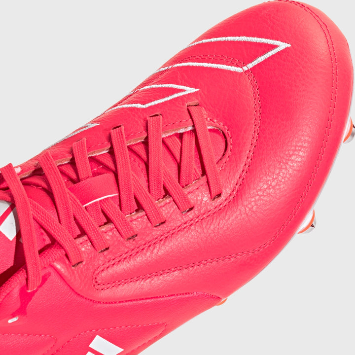 Adidas RS-15 Elite SG Rugby Boots Lucid Red - Rugbystuff.com