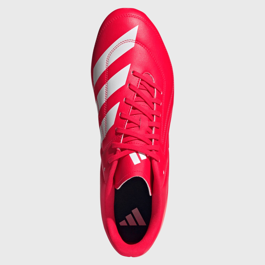 Adidas RS-15 FG Rugby Boots Lucid Red - Rugbystuff.com