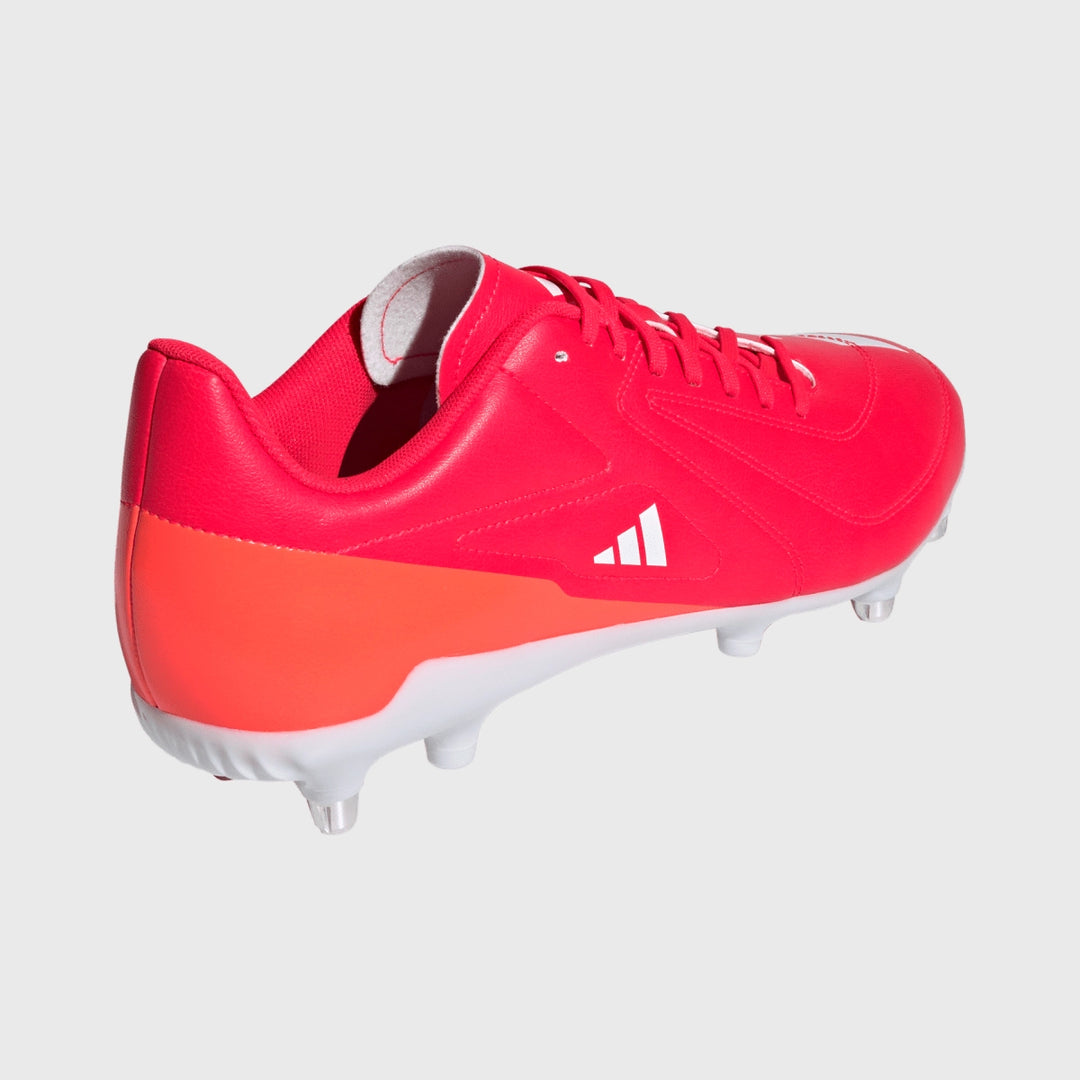 Adidas RS-15 SG Rugby Boots Lucid Red - Rugbystuff.com