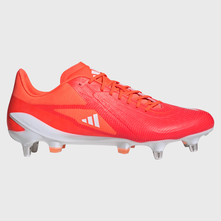 Adidas Adizero RS15 Ultimate SG Rugby Boots Lucid Red - Rugbystuff.com