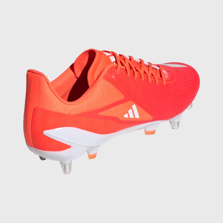 Adidas Adizero RS15 Ultimate SG Rugby Boots Lucid Red - Rugbystuff.com