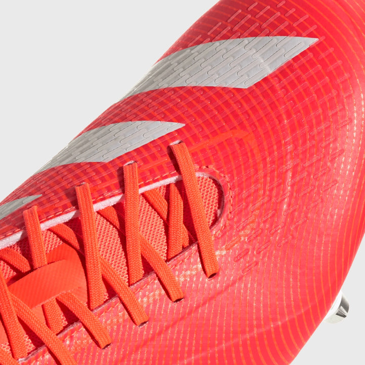 Adidas Adizero RS15 Ultimate SG Rugby Boots Lucid Red - Rugbystuff.com