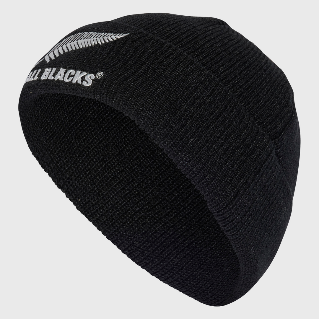 Adidas All Blacks Rugby Fisherman Beanie Hat - Rugbystuff.com