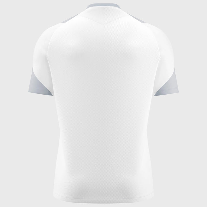 Macron Barbarians Rugby Poly Dry Tee White 2024/25 - Rugbystuff.com