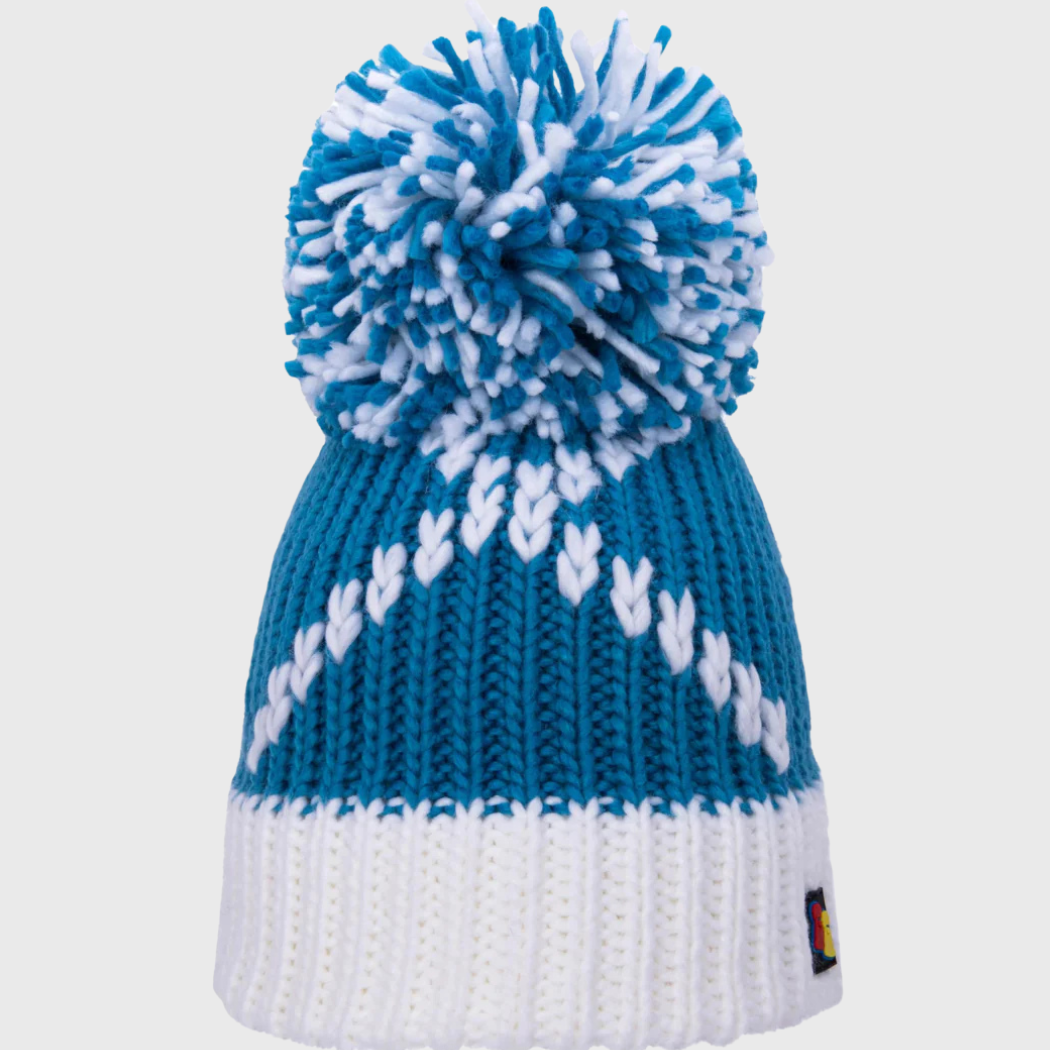 Big Bobble Hat Scotland Saltire Beanie - Rugbystuff.com