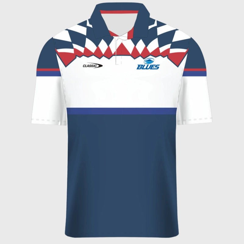 Classic Blues Retro Rugby Jersey 2025 - Rugbystuff.com