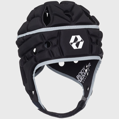 Body Armour Airflow Rugby Headguard Black