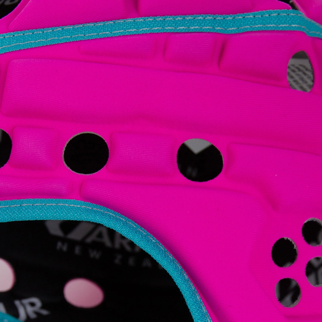 Body Armour Kid's Airflow Rugby Headguard Fluoro Pink - Rugbystuff.com