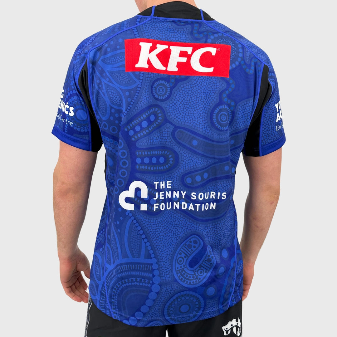 Classic Bulldogs Men's NRL Indigenous Rugby Jersey - Rugbystuff.com