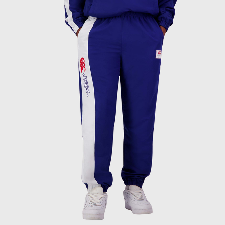 Canterbury Men's Legends Woven Track Pants Royal Blue - Rugbystuff.com