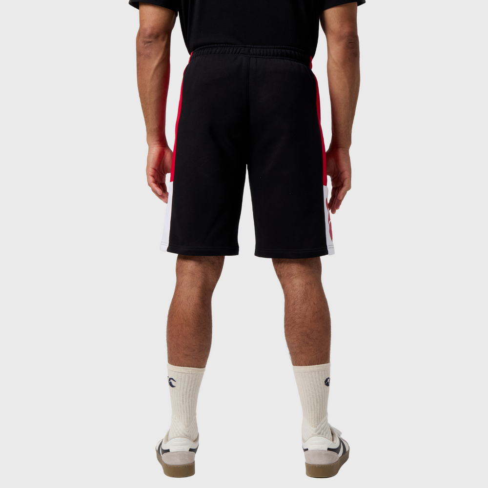 Canterbury Men's Legends 9" Shorts Black/Red - Rugbystuff.com