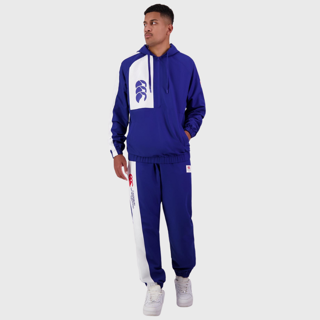 Canterbury Men's Legends Woven Track Pants Royal Blue - Rugbystuff.com