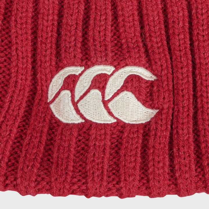 Canterbury British & Irish Lions Knitted Beanie Hat Red - Rugbystuff.com