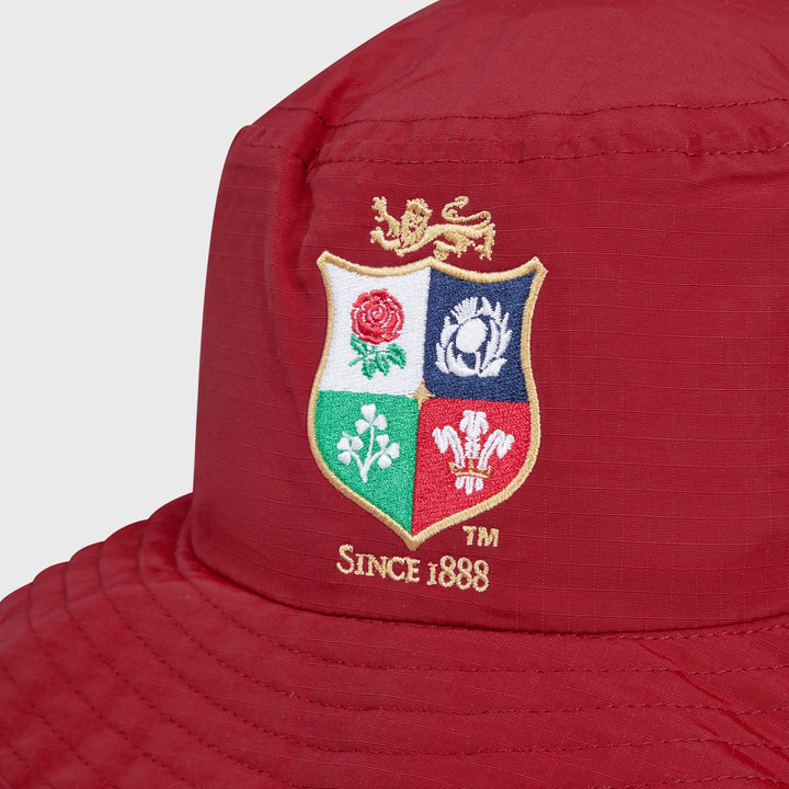 Canterbury British & Irish Lions Wide Brim Hat Red - Rugbystuff.com