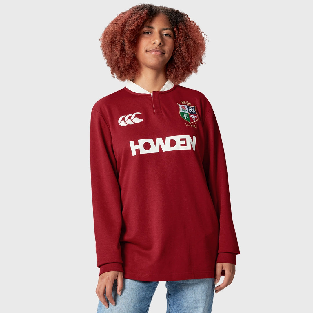 Canterbury British & Irish Lions Classic Long Sleeve Rugby Shirt - Rugbystuff.com