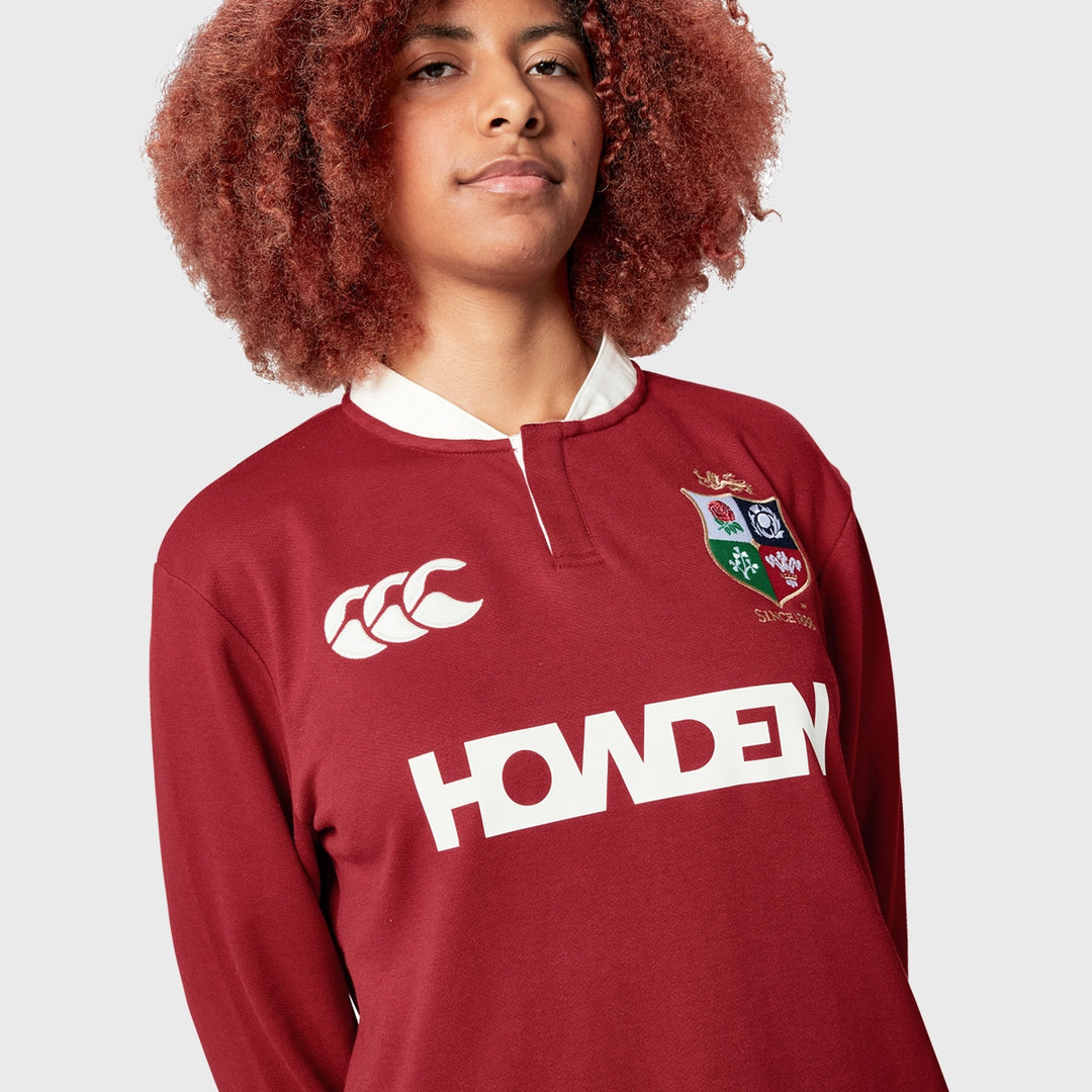 Canterbury British & Irish Lions Classic Long Sleeve Rugby Shirt - Rugbystuff.com